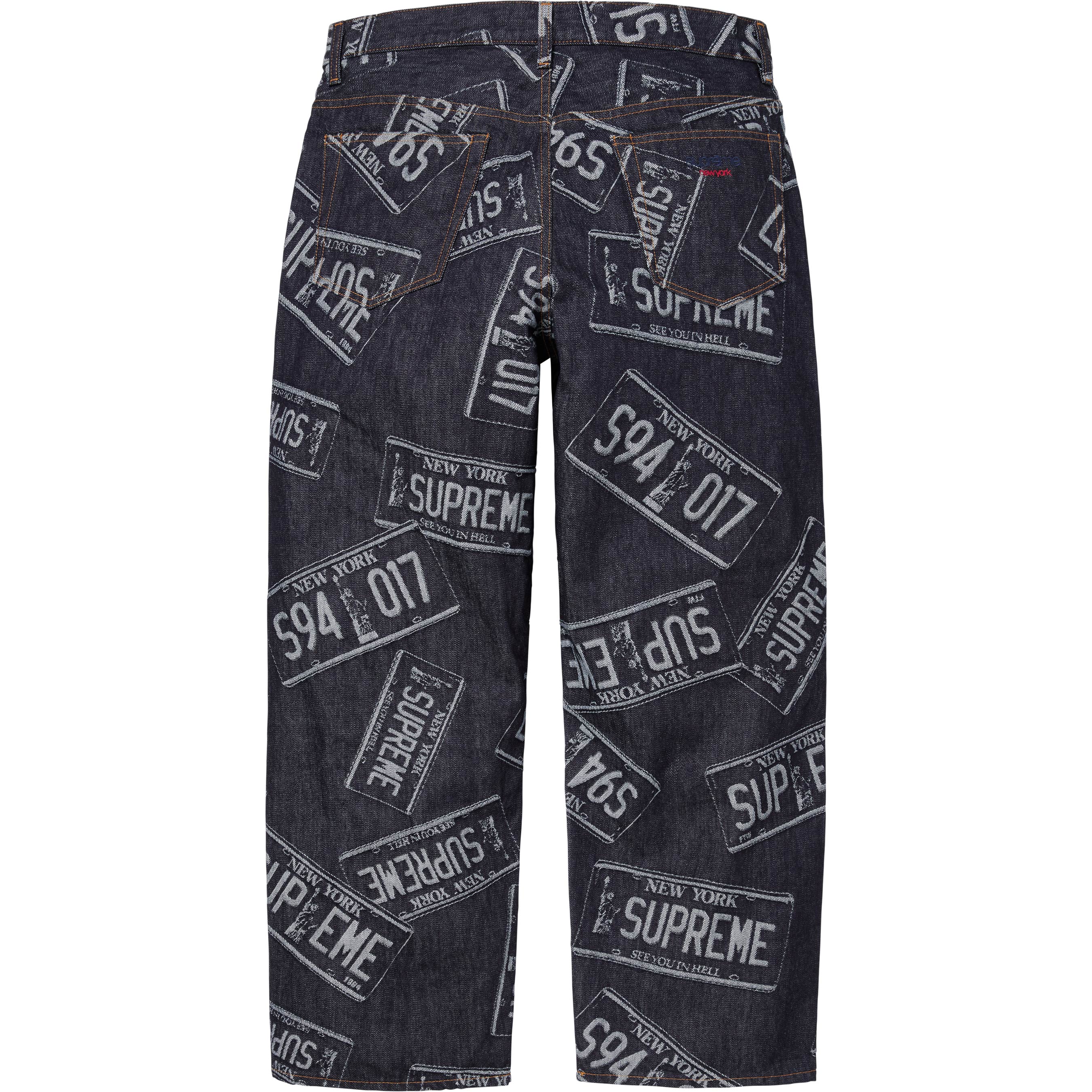 License Plate Baggy Jean view 4